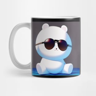 Sunglasses Baby Polar Bear Chilling Mug
